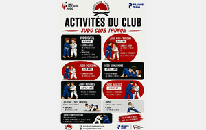 Activités Judo Club