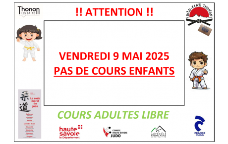 Vendredi 9 mai