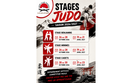 Stages 2026/2027